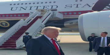 First flight of the new Air Force One after 37 years, President Trump said - this is a great plane