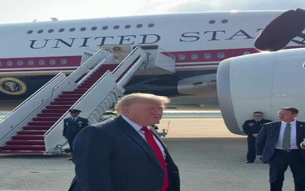 First flight of the new Air Force One after 37 years, President Trump said - this is a great plane