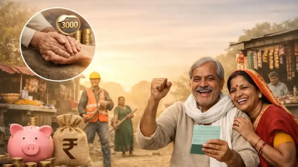 Government Pension Scheme: Deposit only ₹ 55 per month and get a guaranteed pension of ₹ 3,000 after the age of 60, know the complete scheme
