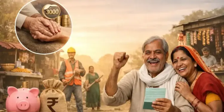Government Pension Scheme: Deposit only ₹ 55 per month and get a guaranteed pension of ₹ 3,000 after the age of 60, know the complete scheme