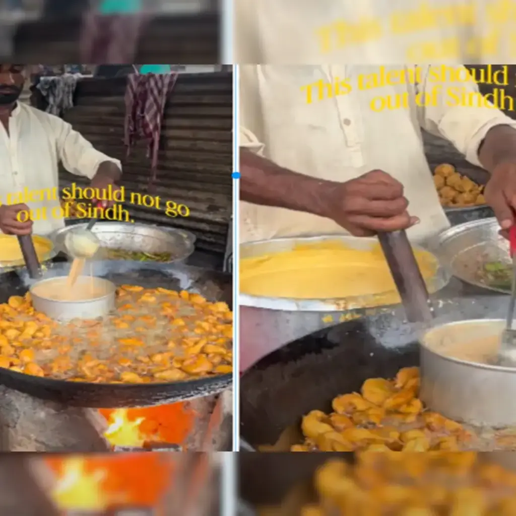 'He has amazing talent!' Young man made tea in the same pan used for frying pakodas, people were surprised to see such 'jugaad'