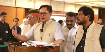 'How can we deprive 20 MPs?' Kiren Rijiju defends NCPI invite after opposition walkout
