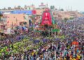 Huge crowd in Puri Rath Yatra, DGP said - do not bring small children, elderly people along