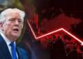 Huge devastation in the stock market due to one statement of Trump! Sensex fell 1800 points, Nifty also fell.