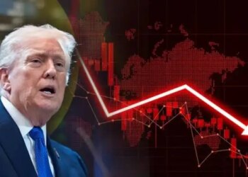 Huge devastation in the stock market due to one statement of Trump! Sensex fell 1800 points, Nifty also fell.