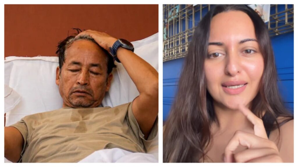 'I am not anti-national' Sonakshi Sinha got angry over Soman Wangchuk's fast, shared the video and said such things
