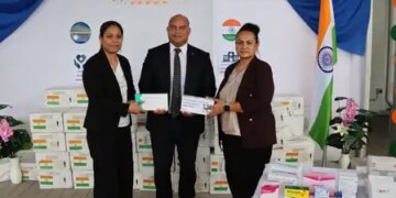 India provided health aid, generic medicines and medical supplies to Nauru.