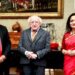 Indian Ambassador Akhilesh Mishra meets the President of Ireland