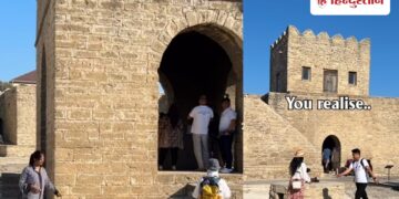 Indians sang Gayatri Mantra in the museum of Azerbaijan, right or wrong? Debate broke out on the internet, Viral-news Hindi News