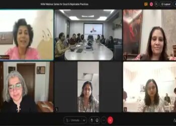 Initiative to promote health innovations under NHM, monthly webinar series on 'Best Practices' started