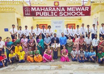 Investiture ceremony of Intech Heritage Club concluded at MMPS on Celebrating Diversity theme