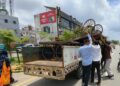 Jaipur Municipal Corporation's action: 4 canter goods seized, Rs 2 thousand carrying charge collected from encroachers
