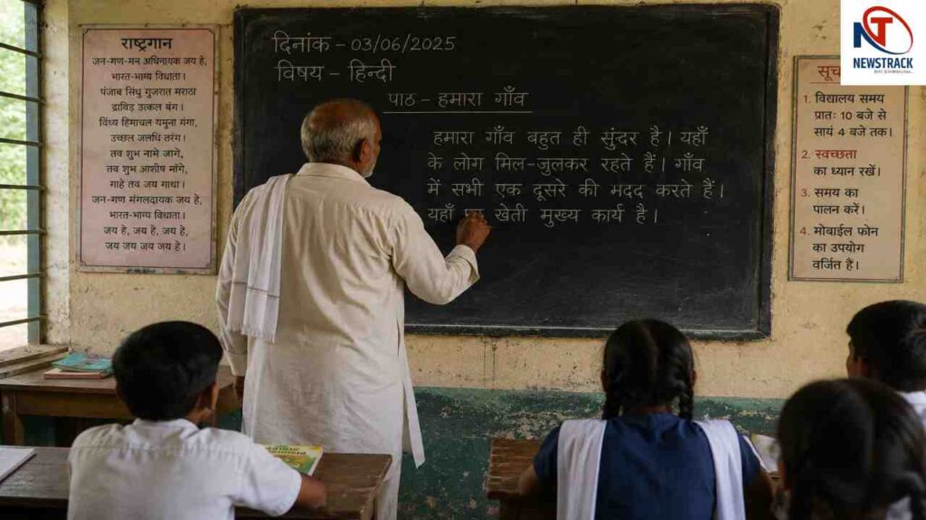 Jharkhand Latest News| Jharkhand Education News| Teacher Gets Permanent Job | Jharkhand: Got a government job a day before retirement, teachers who were waiting for 30 years became emotional. News Track in Hindi