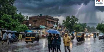 Jharkhand Weather Update| Jharkhand Rain Alert| IMD Weather Forecast| Jharkhand Latest News | Monsoon in force in Jharkhand.. Alert of heavy rain in many districts including Ranchi today, clouds will rain till July 20. News Track in Hindi