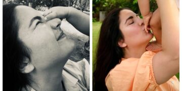 Katrina Kaif played fiercely with her son on her birthday, Vihaan pulled mom Cat's nose