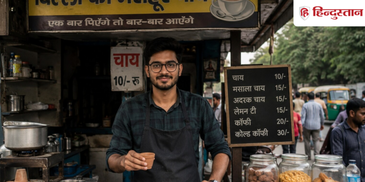 Left job with salary of Rs 38 thousand and opened a tea shop, earning Rs 1 lakh a month, Viral-news Hindi News