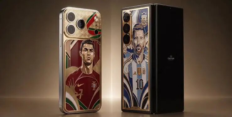 Luxury Smartphone: Caviar launches Messi and Ronaldo Edition phones, the price will blow your senses