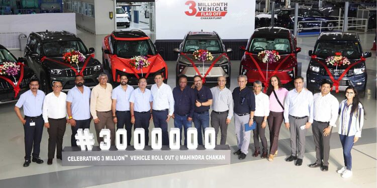 Mahindra 3 million production