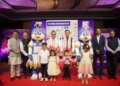Mandaviya and Himanta Biswa Sarma launch mascot Peko and anthem for BWF World Championship