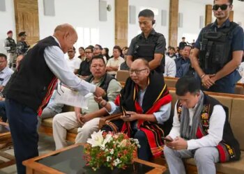 Manipur: CM Khemchand reviews development projects in Naga-dominated Senapati