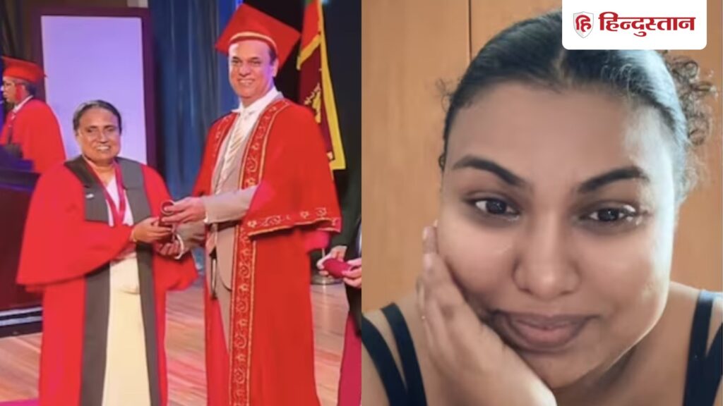 Mother achieved master's degree, tears welled up in daughter's eyes while sitting in Dubai; Story going viral, Career Hindi News
