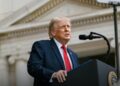 President Donald Trump resumes America 250 celebration after weather clears