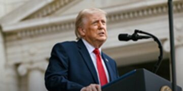 President Donald Trump resumes America 250 celebration after weather clears