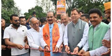 Pushkar Singh Dhami Inaugurates Dhangarhi Bridge on NH-309 in Uttarakhand | Uttarakhand News: Inauguration of Dhangadhi Bridge: Kumaon-Garhwal got safe and uninterrupted road connectivity throughout the year. News Track in Hindi