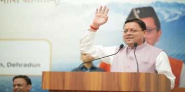 Pushkar Singh Dhami|Uttarakhand News|Latest Hindi News|Samachar Hindi Newstrack | Uttarakhand News: Appealed for cooperation from industries in Uttarakhand's development journey, CM Dhami said - CSR will change the future. News Track in Hindi