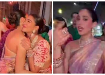 Radhika Ambani creates fierce chaos on the dance floor with Jhanvi Kapoor, energetic dance video goes viral