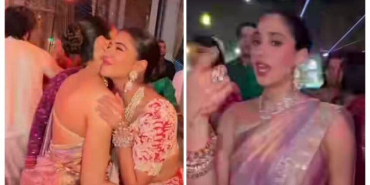 Radhika Ambani creates fierce chaos on the dance floor with Jhanvi Kapoor, energetic dance video goes viral