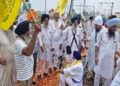 'Rail Roko' movement started in Fatehgarh Sahib, protest on Ambala-Ludhiana railway track demanding the release of captive Singhs.