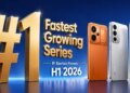 Realme's P series becomes the best selling smartphone series on Flipkart, strong increase in market share despite the slowdown in the industry.
