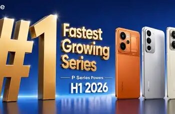 Realme's P series becomes the best selling smartphone series on Flipkart, strong increase in market share despite the slowdown in the industry.