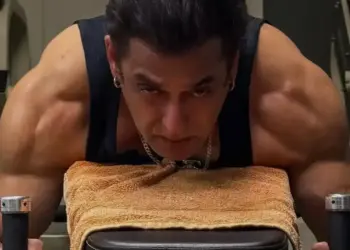 'Salman Khan got scared...' Why did Bhaijaan write this while working out in the gym? fans wondering