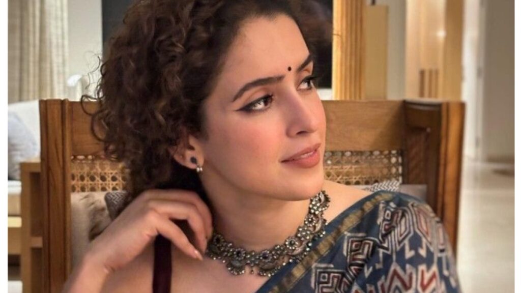 Sanya Malhotra uploaded such pictures of herself, broke up with her boyfriend just a few days ago