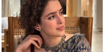 Sanya Malhotra uploaded such pictures of herself, broke up with her boyfriend just a few days ago