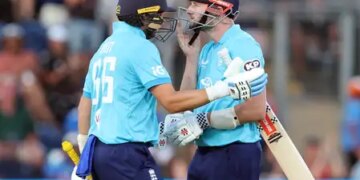 Second ODI: Root scored unbeaten 99 runs against India, England won by 4 wickets, series tied 1-1