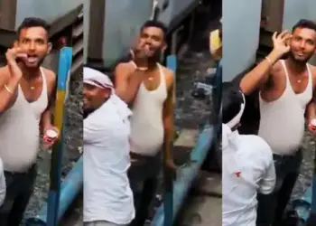 Shameful act with a girl in a moving train! VIDEO of man making obscene gestures goes viral, people demand strict action