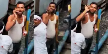Shameful act with a girl in a moving train! VIDEO of man making obscene gestures goes viral, people demand strict action
