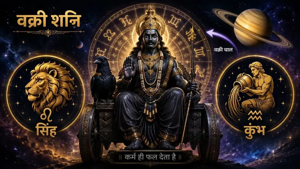 Shani Vakri 2026 Horoscope: Inauspicious combination of Rahu-Ketu with retrograde Saturn, these 4 zodiac signs will face troubles.
