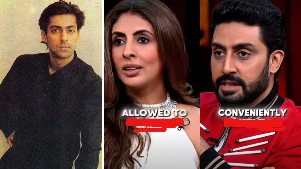 Sister called herself a fan of Salman Khan, Abhishek Bachchan got angry? Shocking video goes viral
