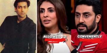 Sister called herself a fan of Salman Khan, Abhishek Bachchan got angry? Shocking video goes viral