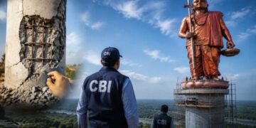 Statue of Oneness|Adi Guru Shankaracharya Statue|Latest News Hindi|Samachar Hindi Newstrack | Madhya Pradesh News: Uproar over 'Statue of Oneness' worth Rs 2300 crore! Claim of technical fault, matter reached CBI. News Track in Hindi