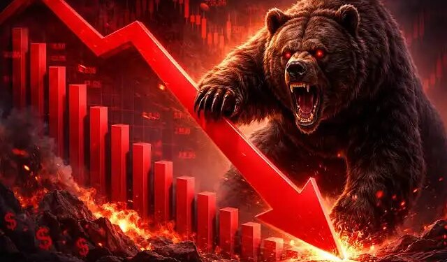 Stock Market Closing: Market broken due to selling in banking shares, Sensex fell 400+ points, Nifty closed at 24,238.
