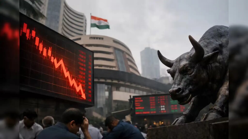 Stock Market Closing: The market closed with a decline for the second day! Sensex fell 561 points, Nifty 159 points, Rs 3 lakh crore lost