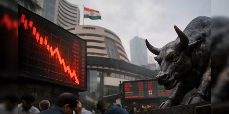 Stock Market Closing: The market closed with a decline for the second day! Sensex fell 561 points, Nifty 159 points, Rs 3 lakh crore lost