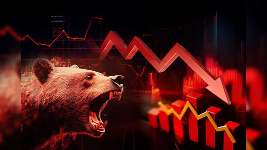Stock Market Closing: The market closed with a huge fall on the last day of the week! Sensex closed down by 331 points and Nifty by 102 points.