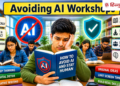 Strange: People are getting bored with AI, crowd in library, learning ways to avoid AI.