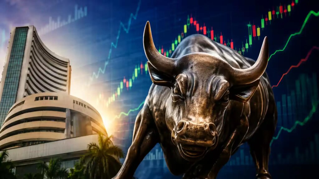 Strong rally in the stock market amidst the devastation in the world! Sensex jumped 750 points and crossed 77,900, Nifty also reached 24,260.